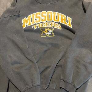 Vintage Missouri Tigers Mizzou Crewneck Sweatshirt XL Black